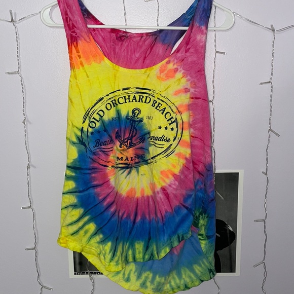 Exist Tops - Beach tiedye tank top